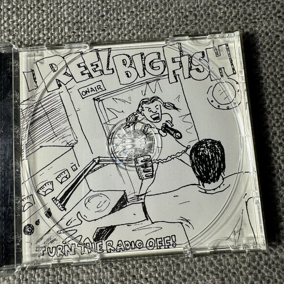 Reel Big Fish Turn The Radio Off CD Original Recording Mojo Records 1996 - Picture 10 of 13